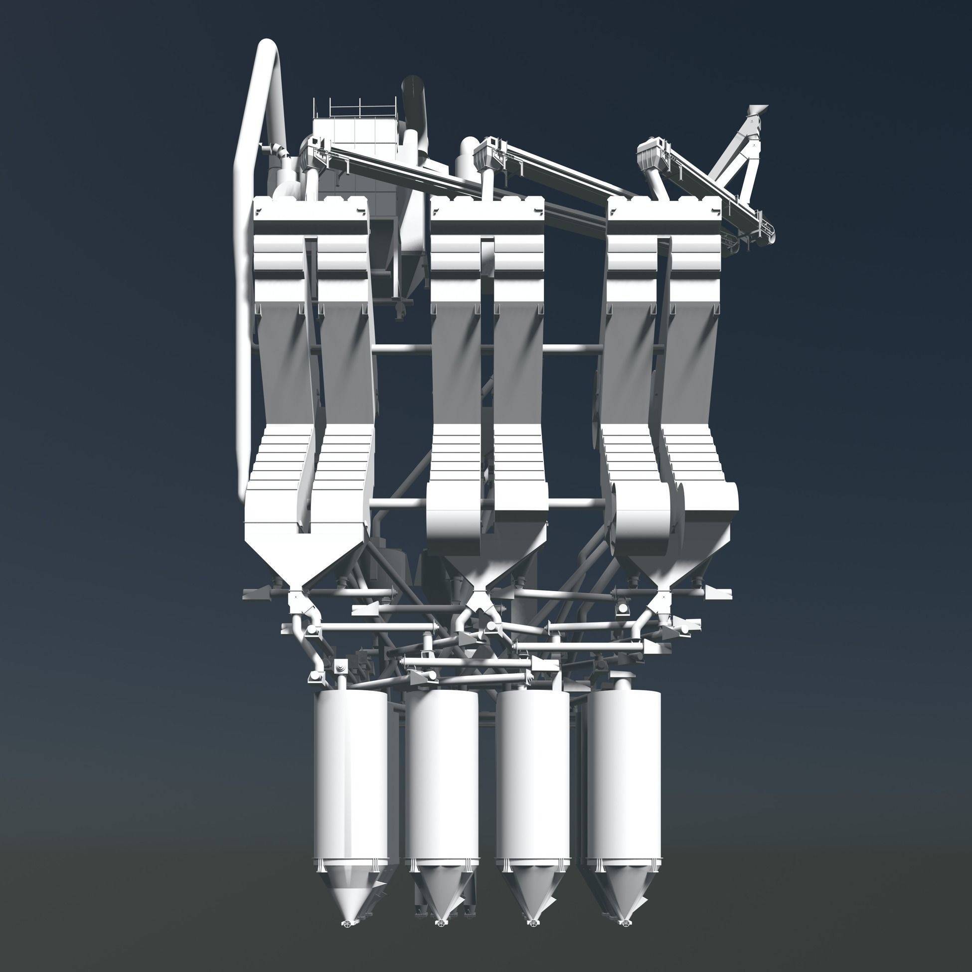 Industrial machine 3D Model Collection_9