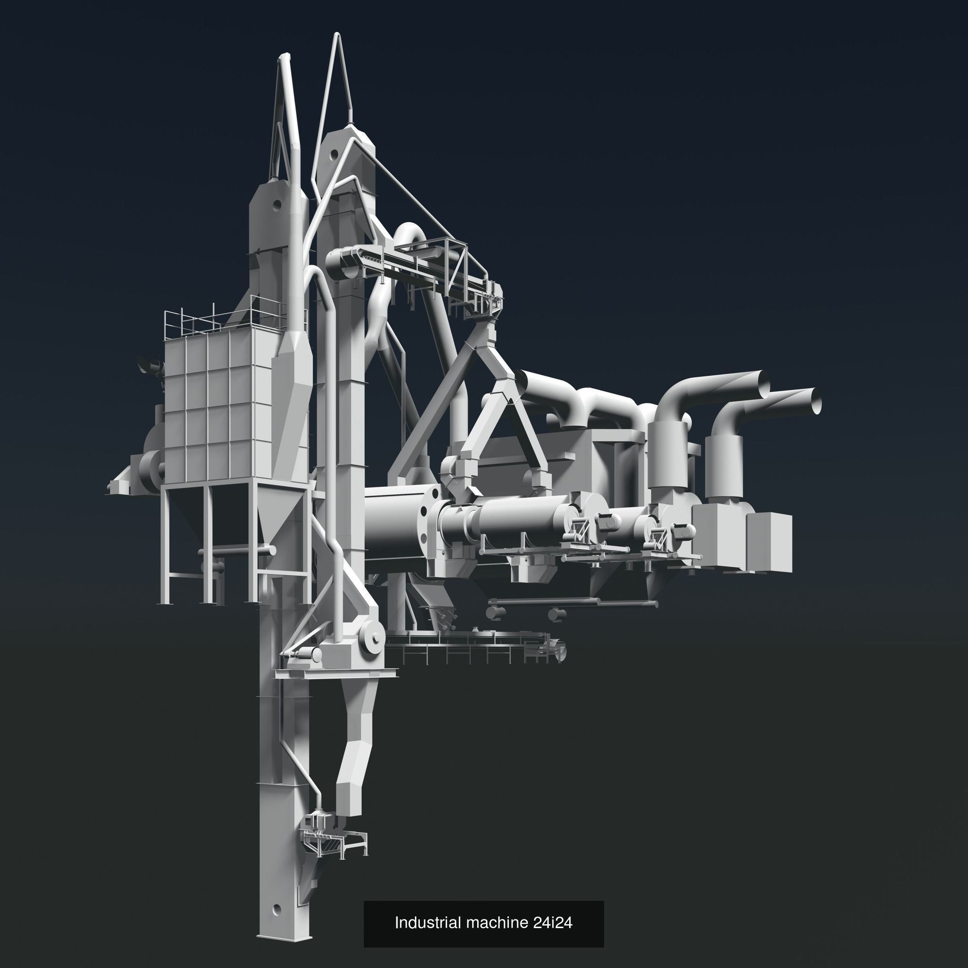 Industrial machine 3D Model Collection_5