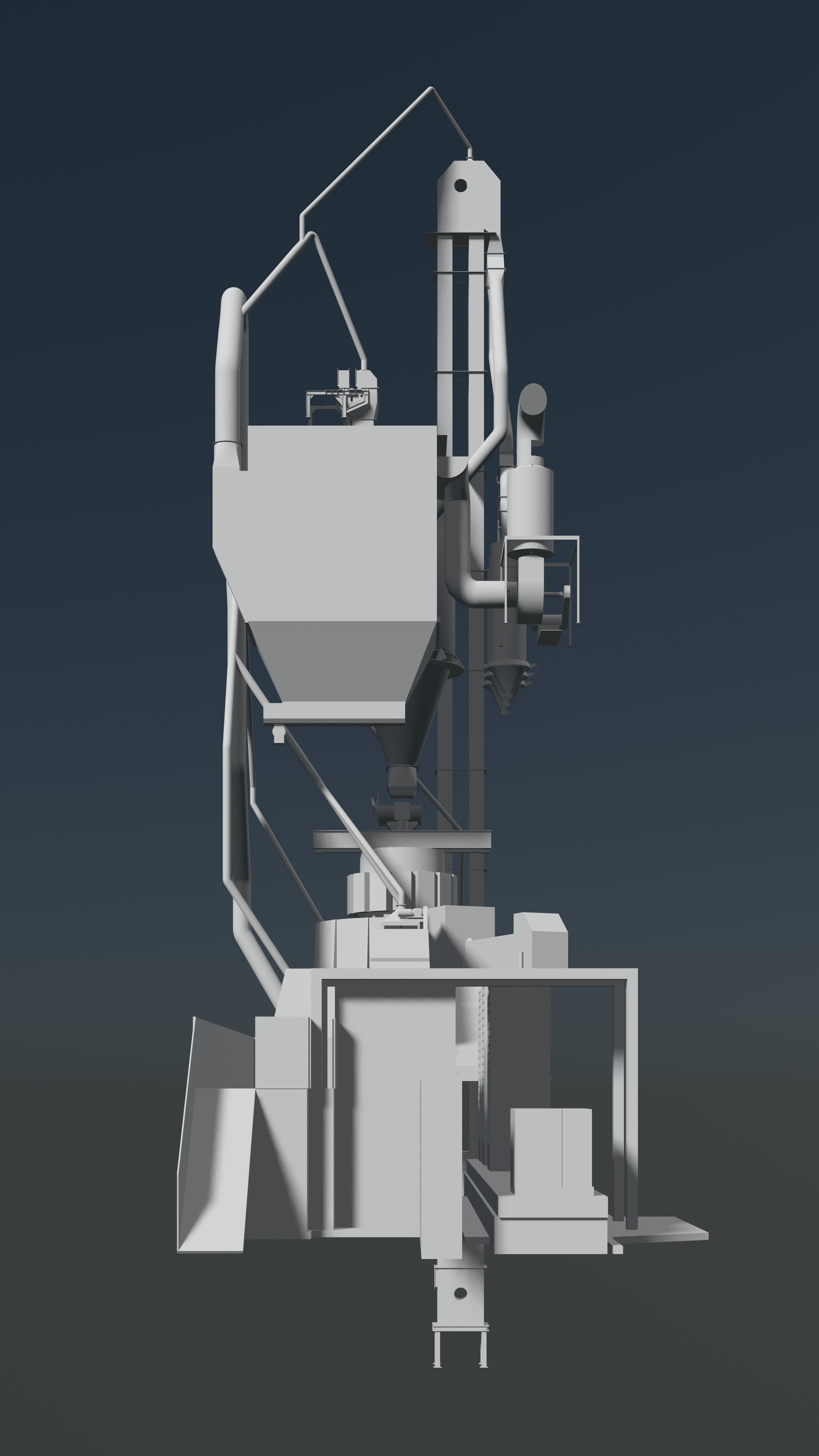 Industrial machine 3D Model Collection_7