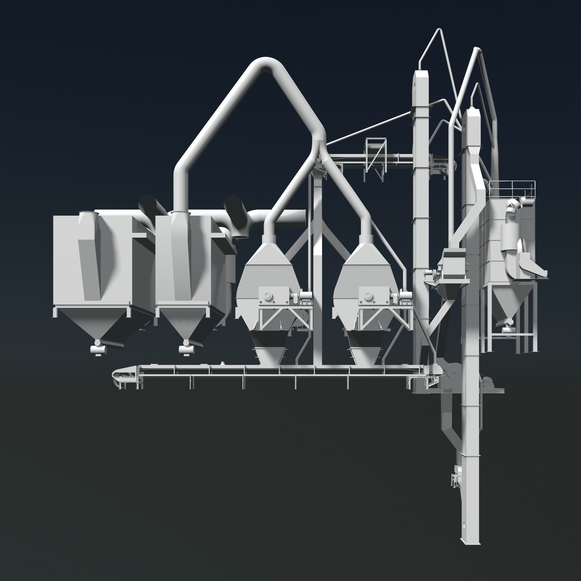 Industrial machine 3D Model Collection_11
