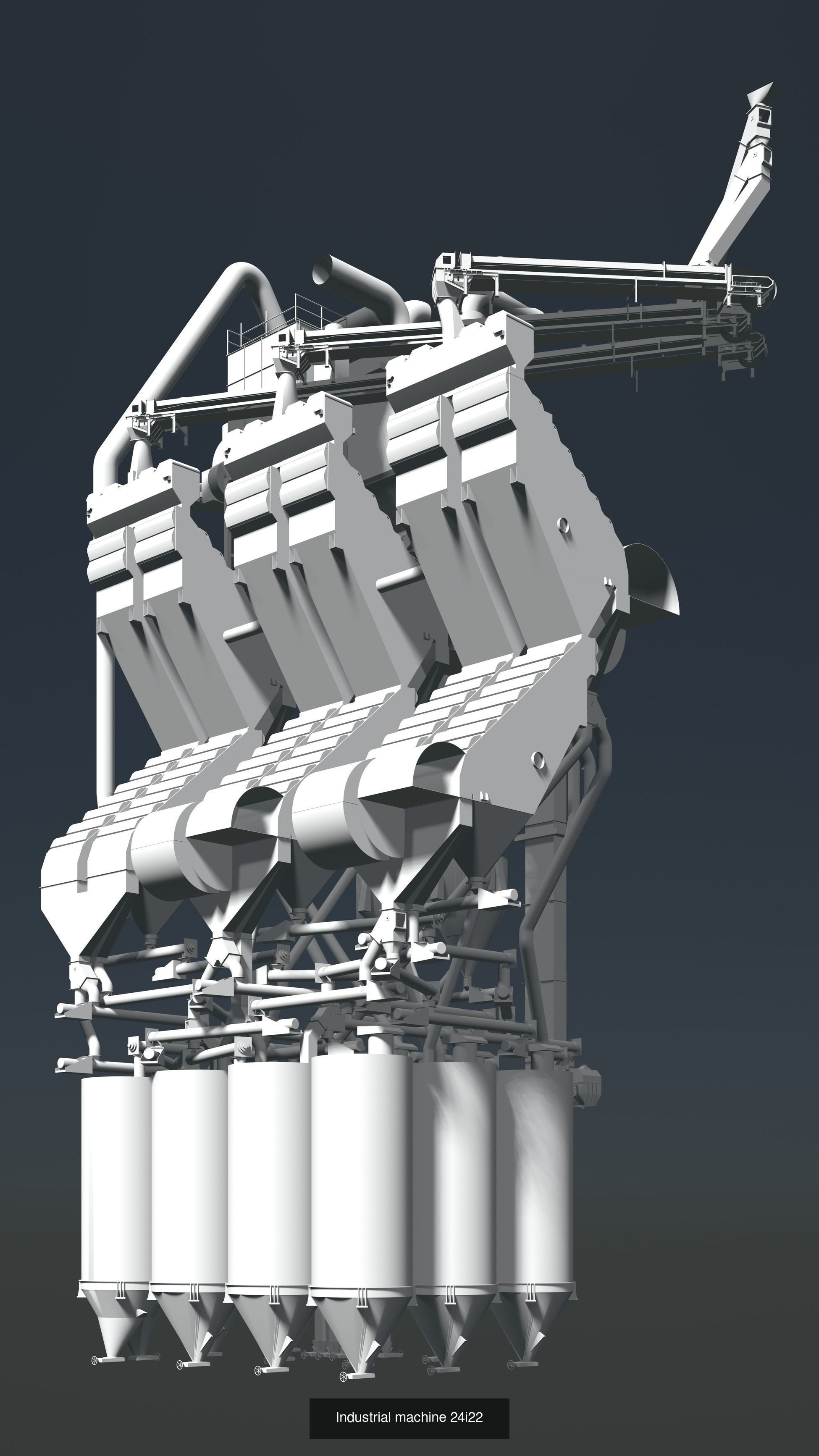 Industrial machine 3D Model Collection_3