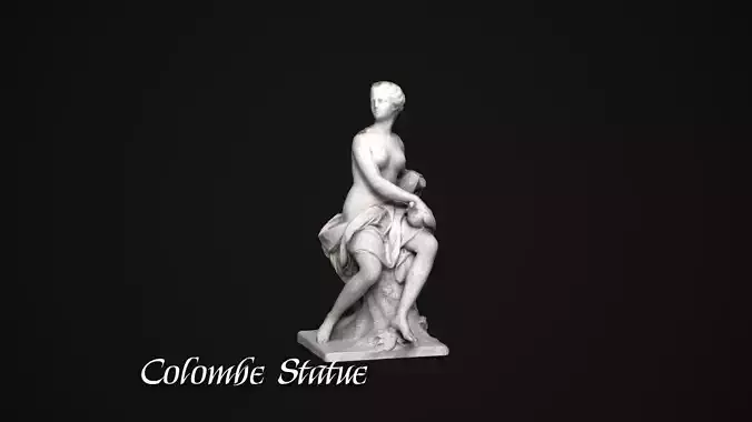 Colombe Statue