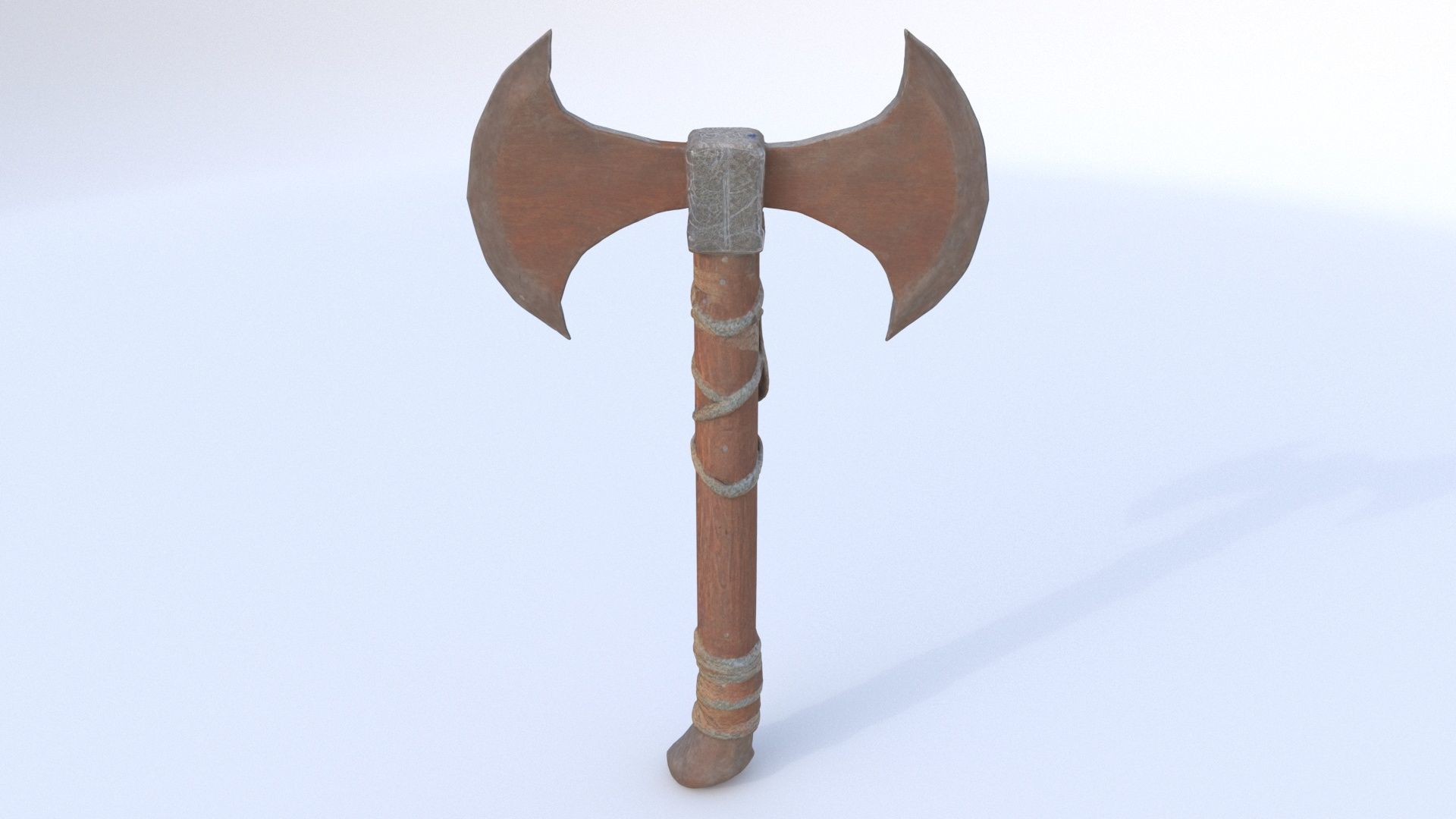 Battleaxe 3D model_4