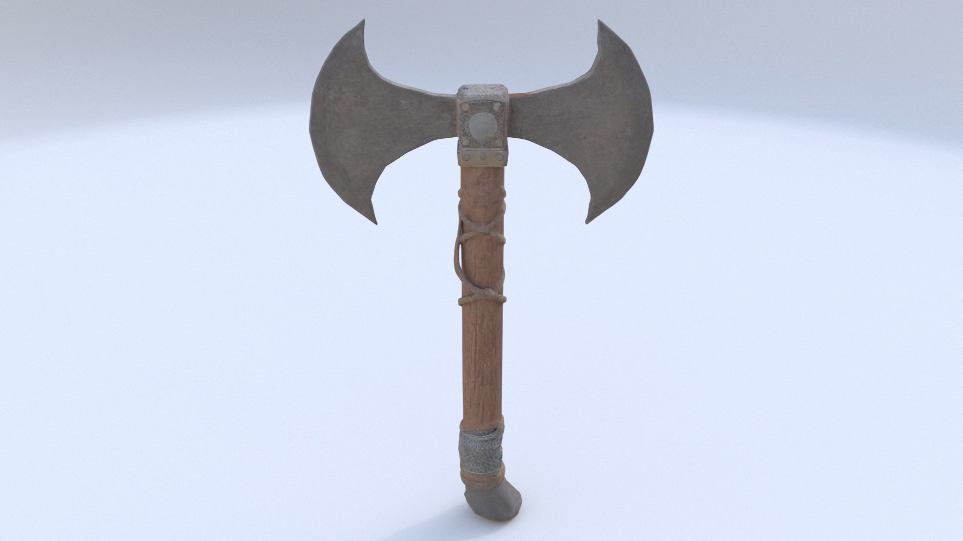 Battleaxe 3D model_1