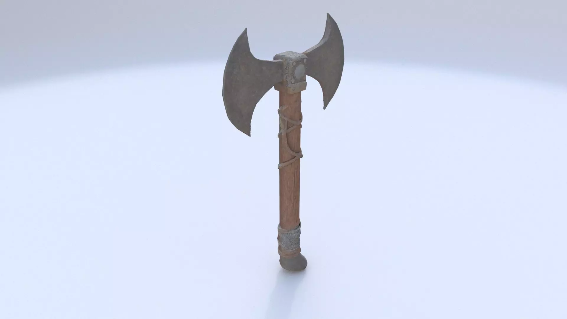 Battleaxe 3D model_0