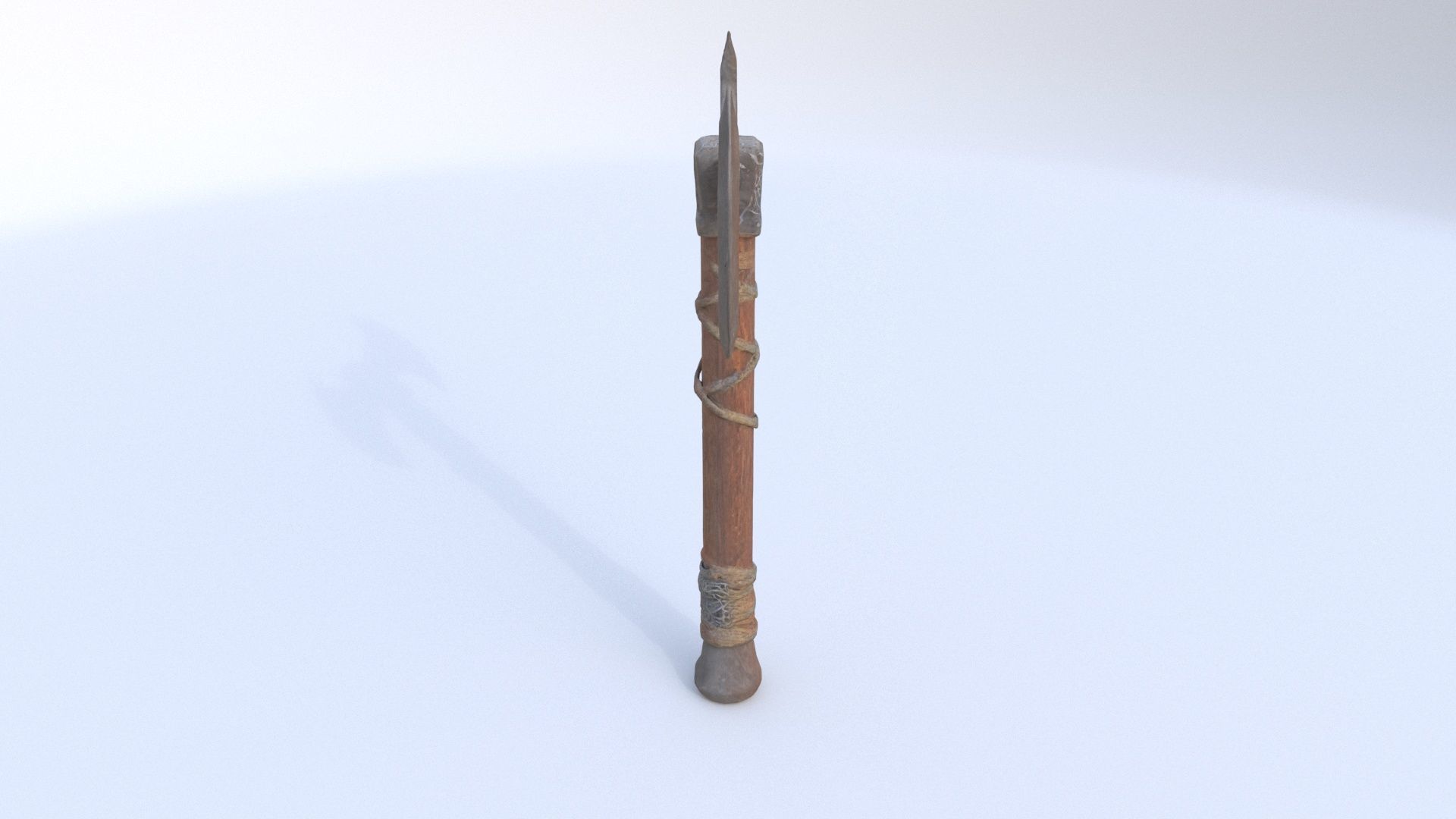 Battleaxe 3D model_2