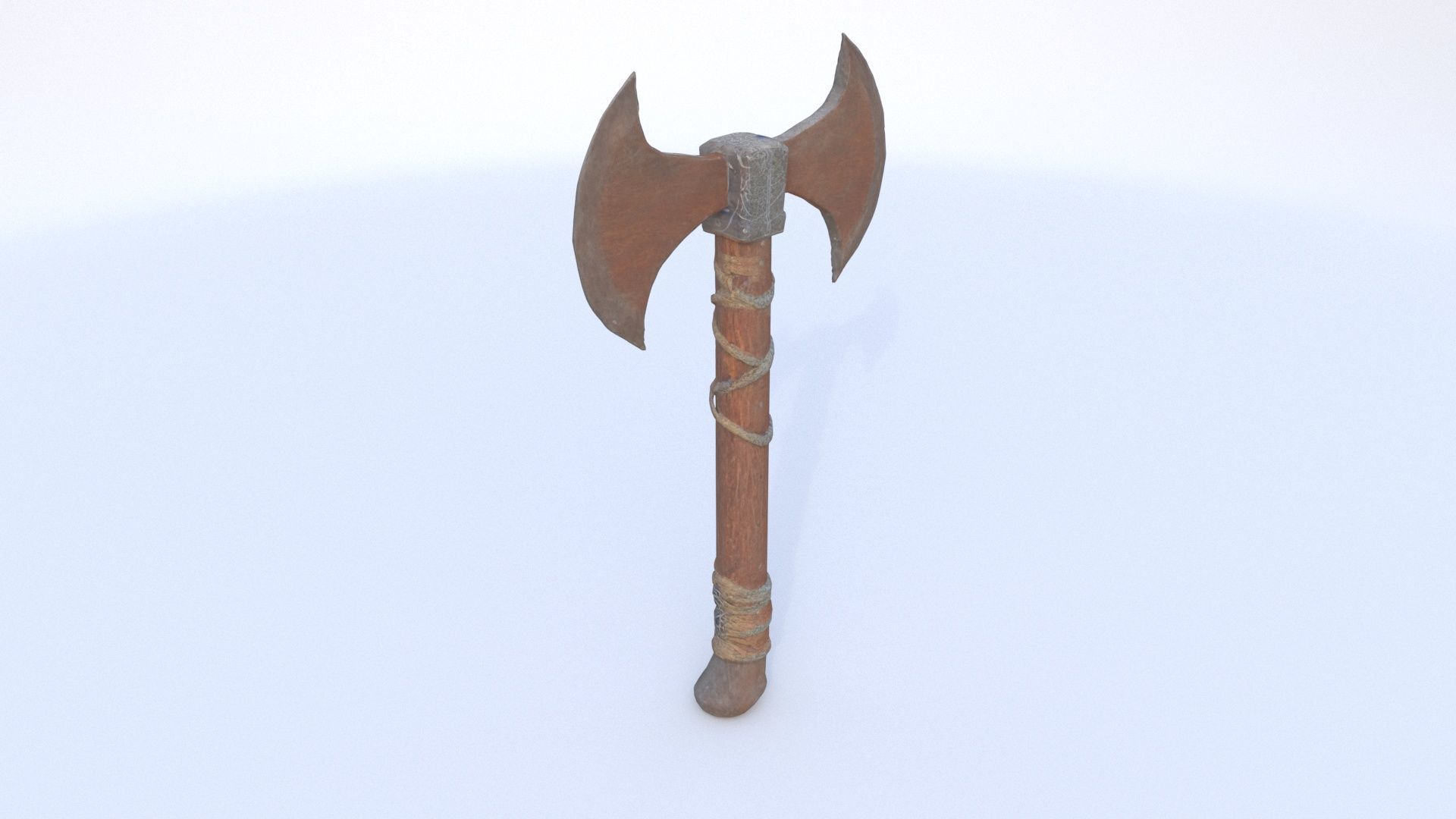 Battleaxe 3D model_3