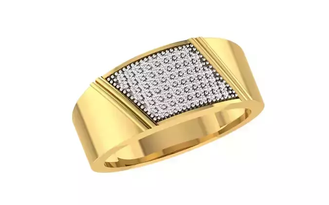 Mens Ring  Render 3dm STL OBJ FBX Details