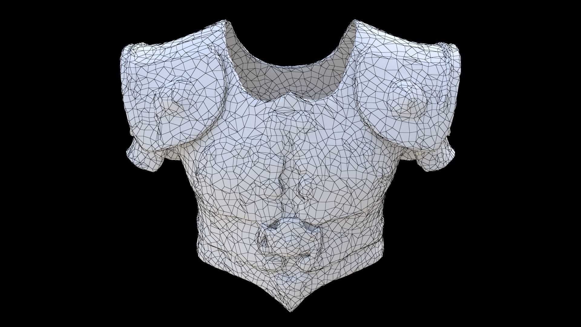 Breastplate 3D model_6