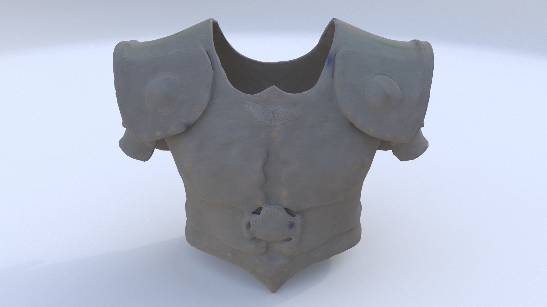 Breastplate 3D model_1