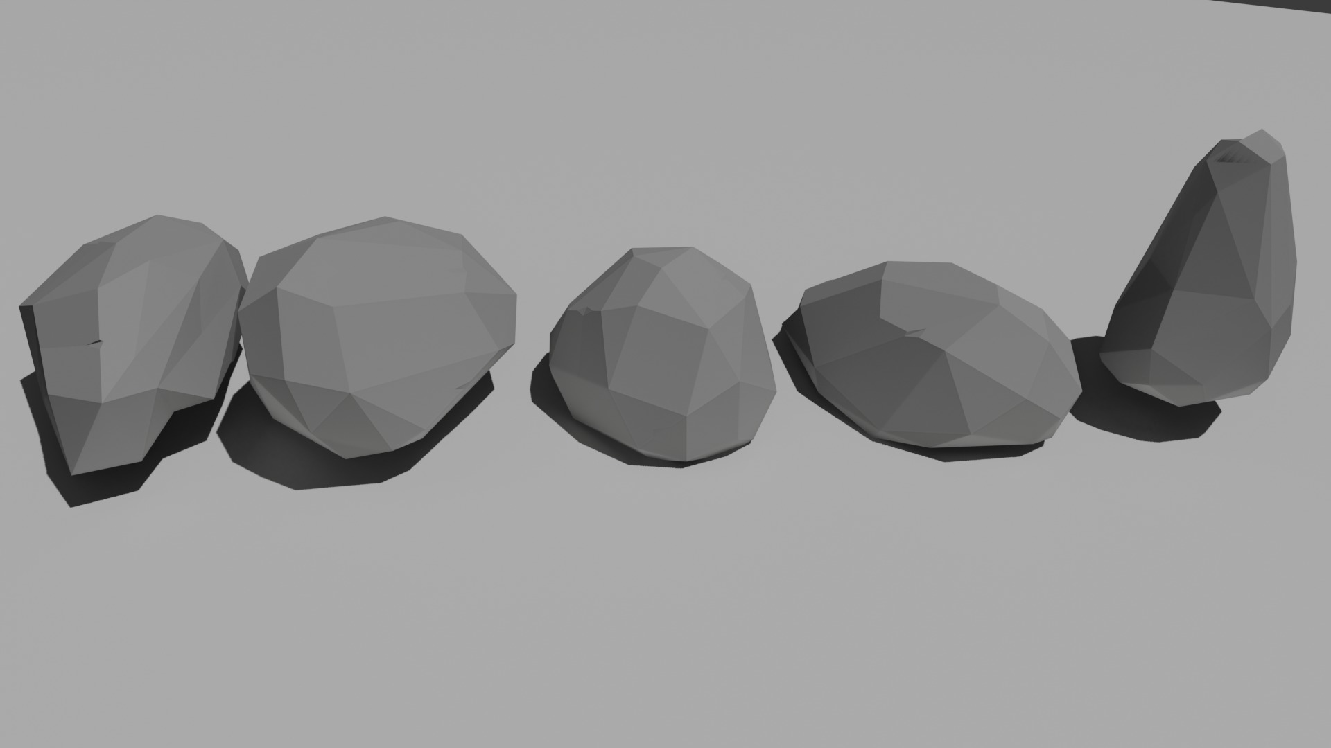 Low-Poly Medieval Mining Assets Low-poly 3D model_5