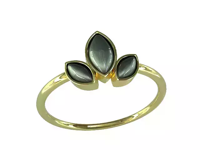 Ring Keepsake breast milk 3Marquise