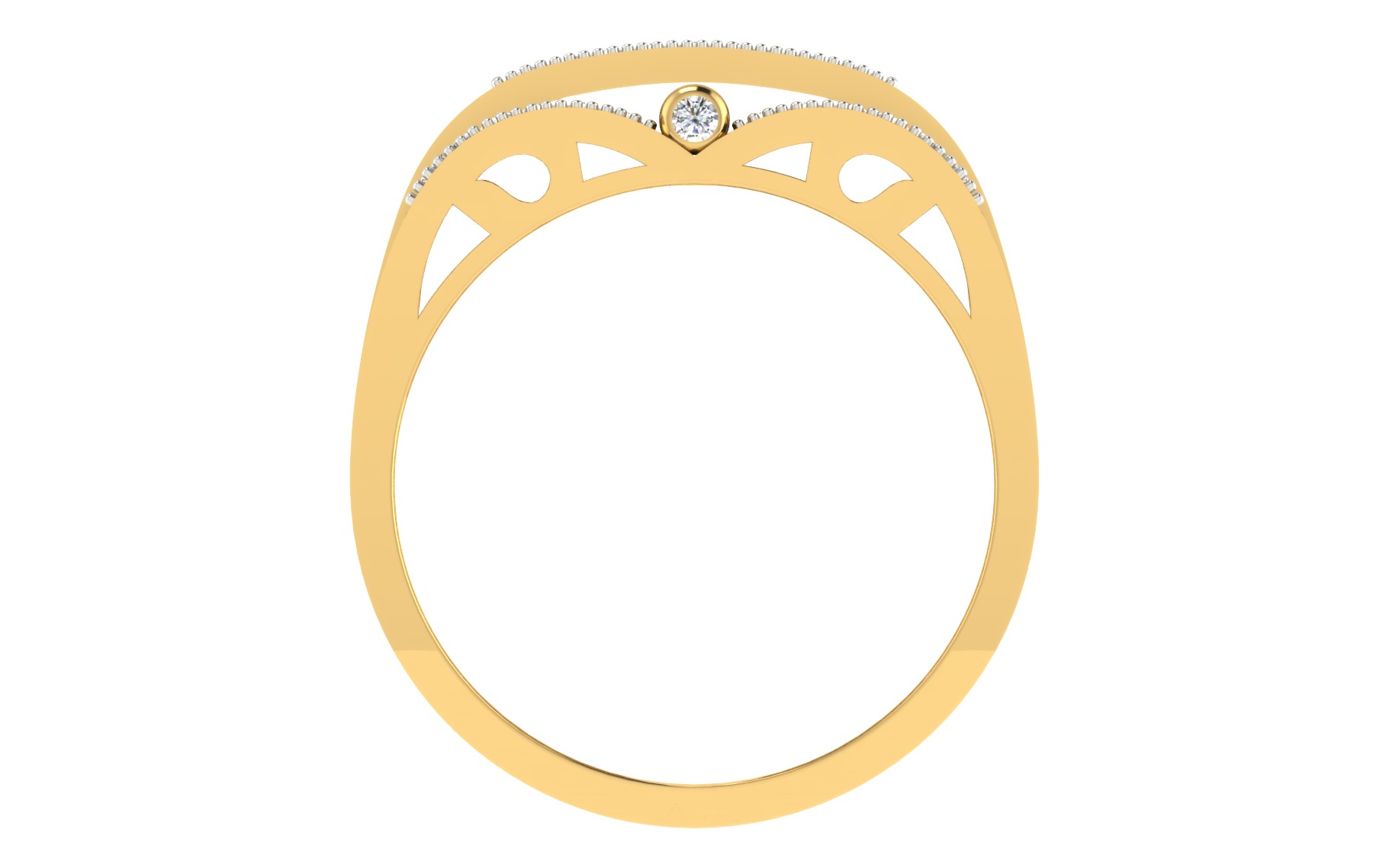 Mens Ring  Render 3dm STL OBJ FBX Details 3D print model_4