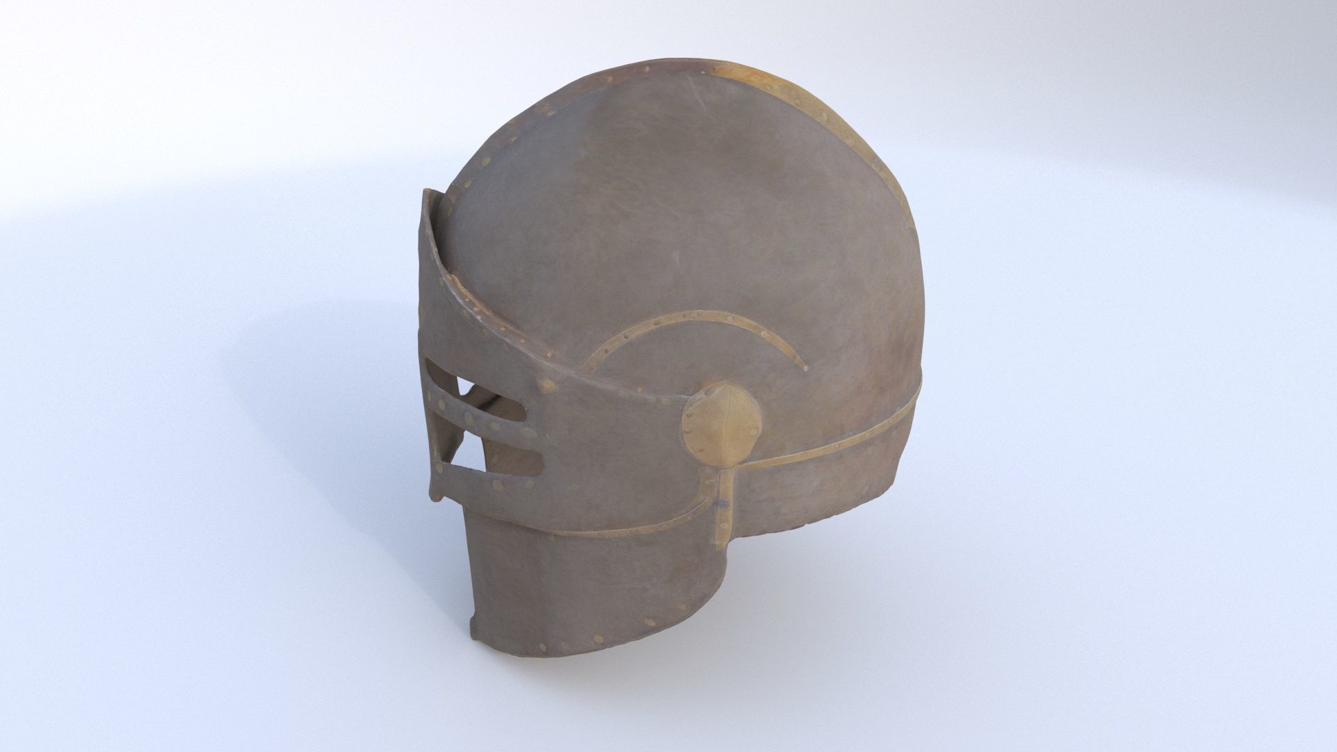 Great Helm 3D model_2