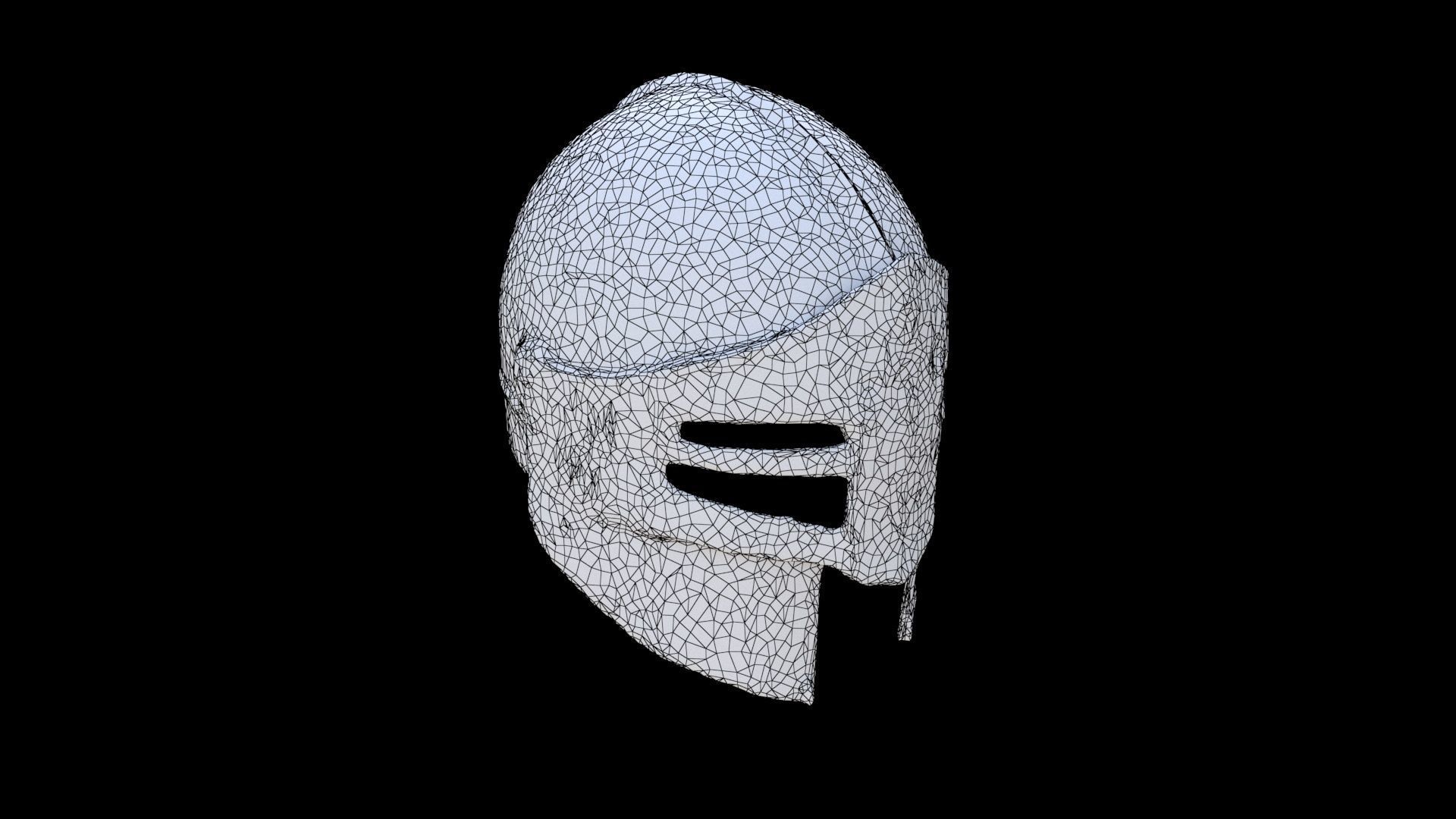 Great Helm 3D model_5