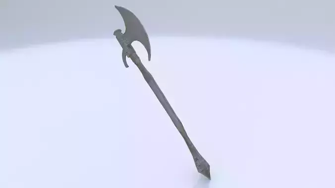 Halberd 3D model