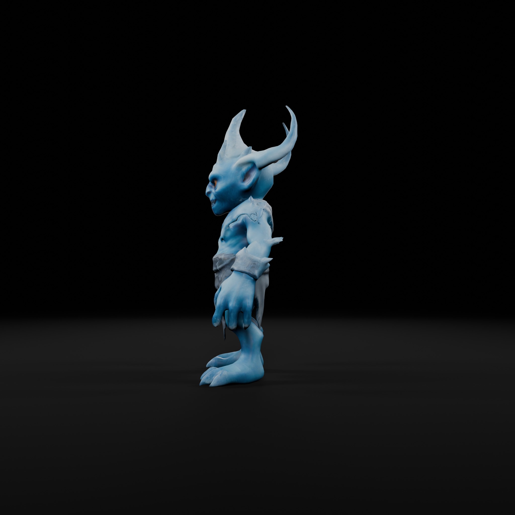  Ice Goblin - Game-Ready Character 3D model_2