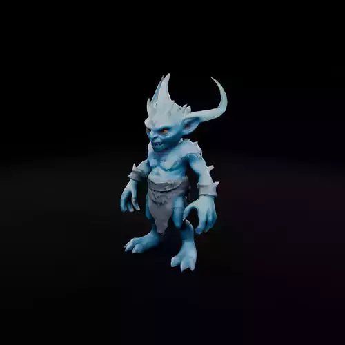  Ice Goblin - Game-Ready Character 3D model