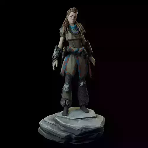 Aloy horizon 3D print model