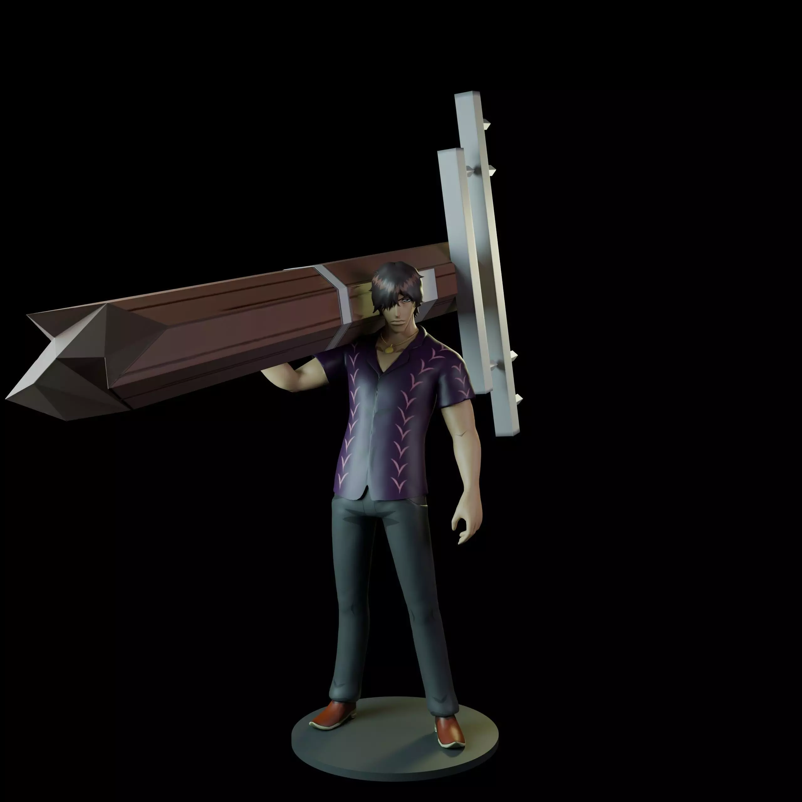 Yasutora Sado 3D print model_0