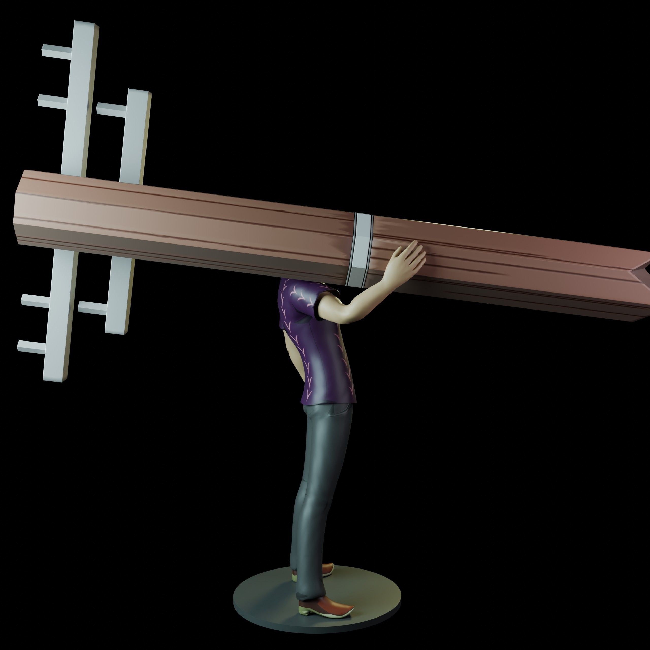 Yasutora Sado 3D print model_8