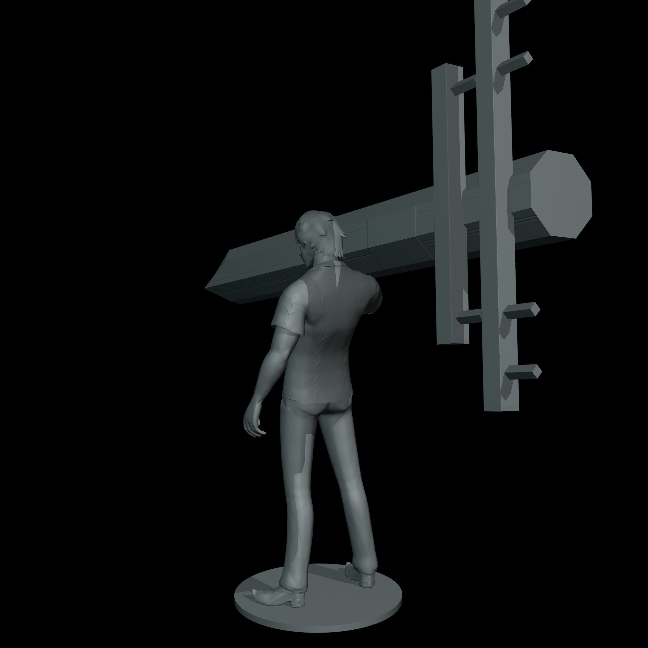 Yasutora Sado 3D print model_5