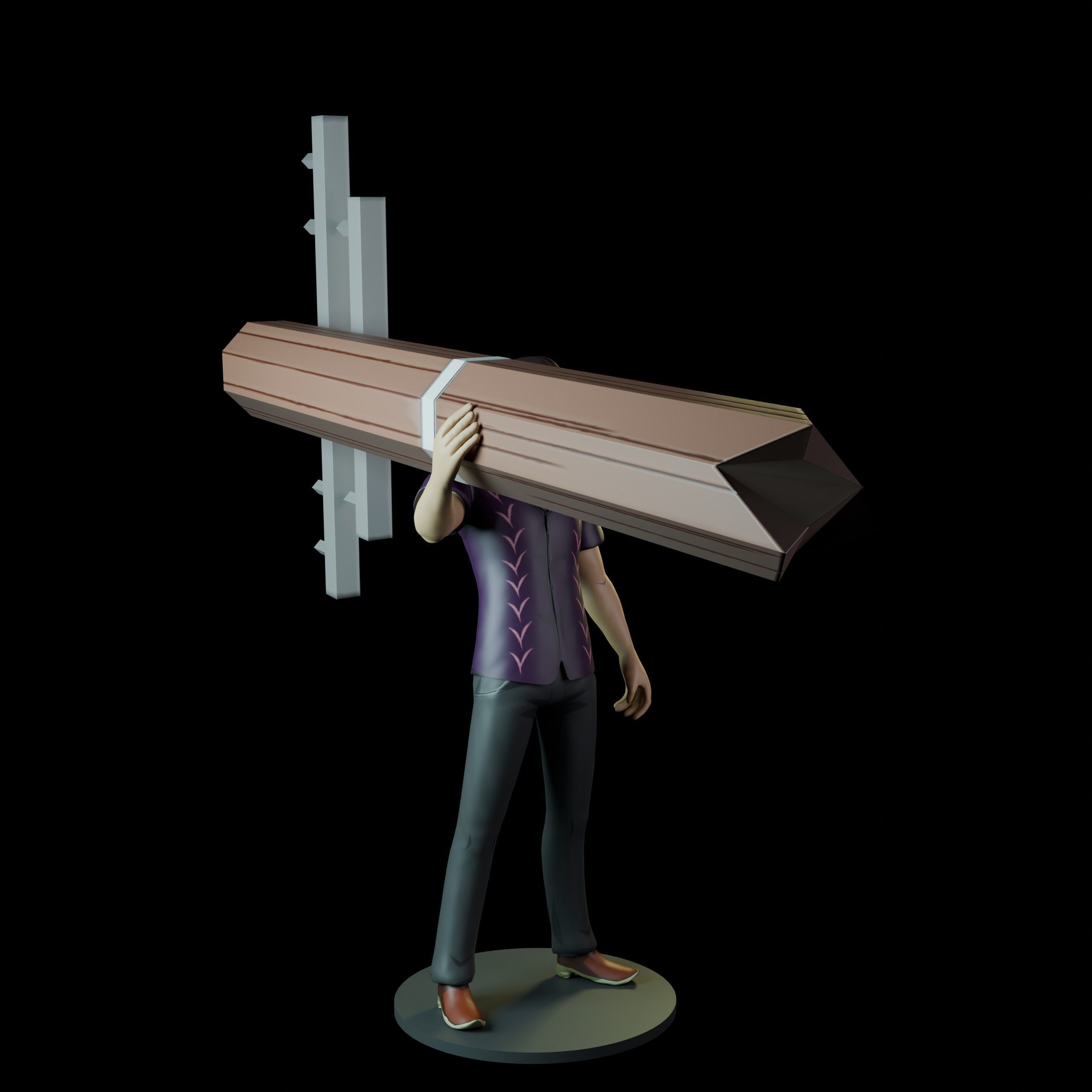 Yasutora Sado 3D print model_10