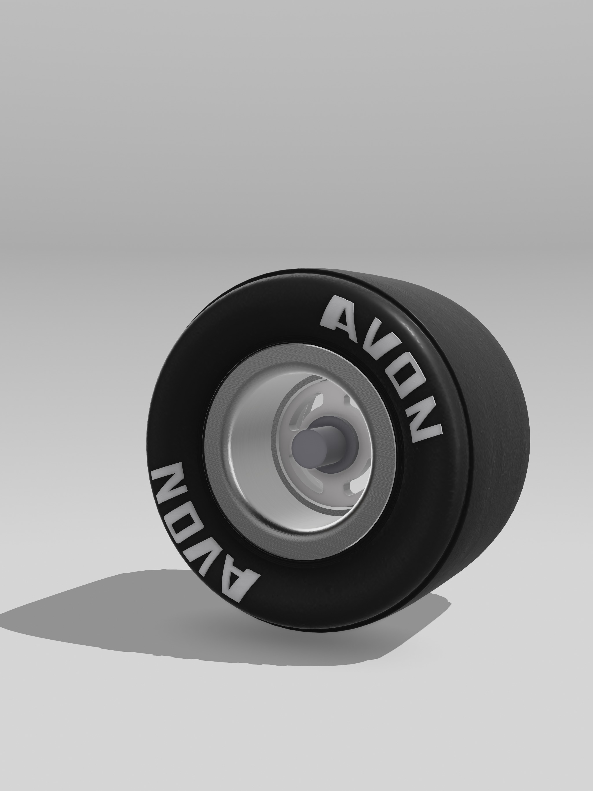 15inch Vintage Racing Wheels Jelly Bean x3 offsets with Tires 3D print model_3