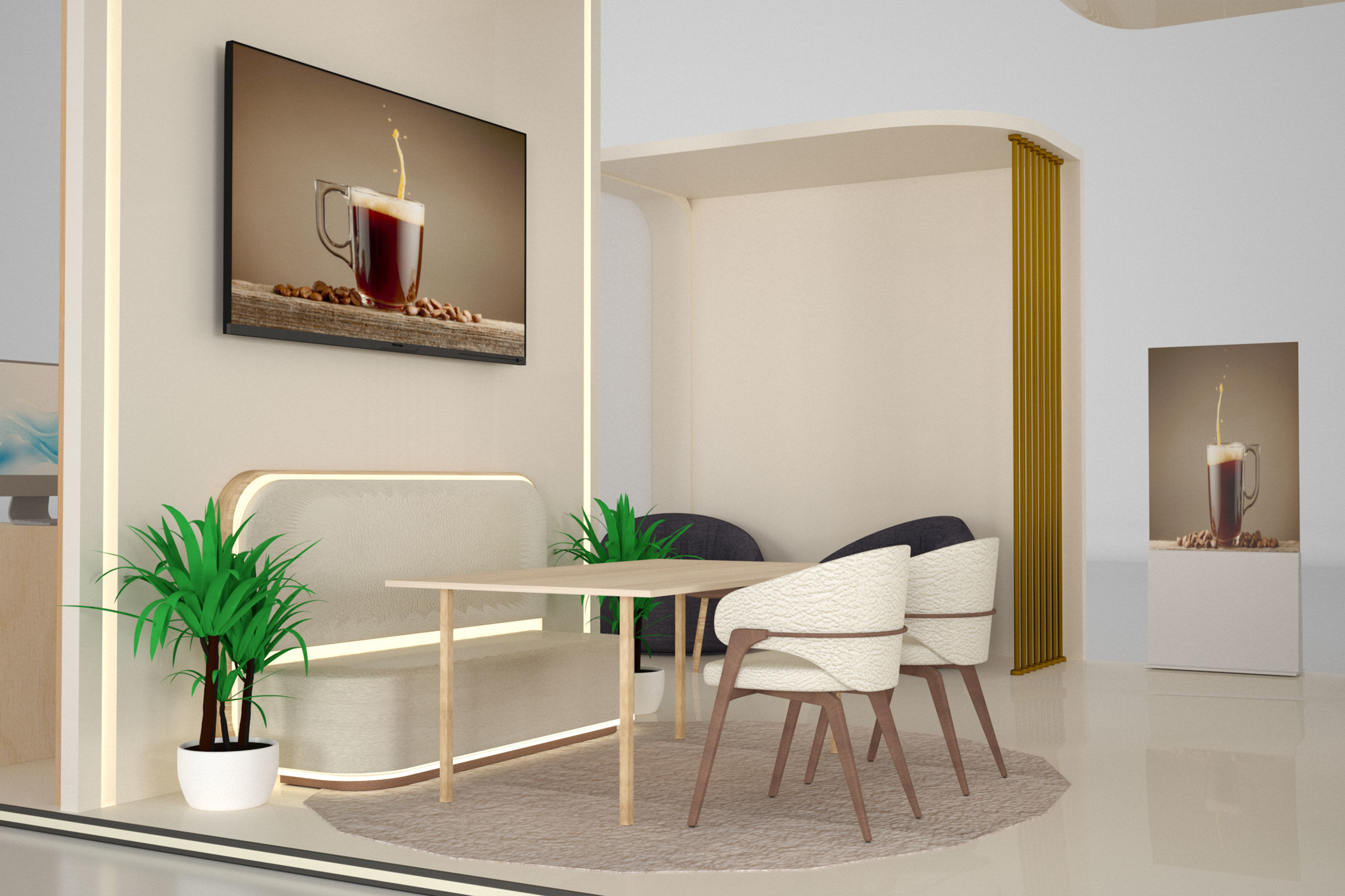 Booth Exhibition Stand K0010788 3D model_3