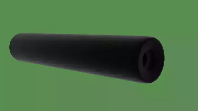 Sound Dampener Low-poly 3D model