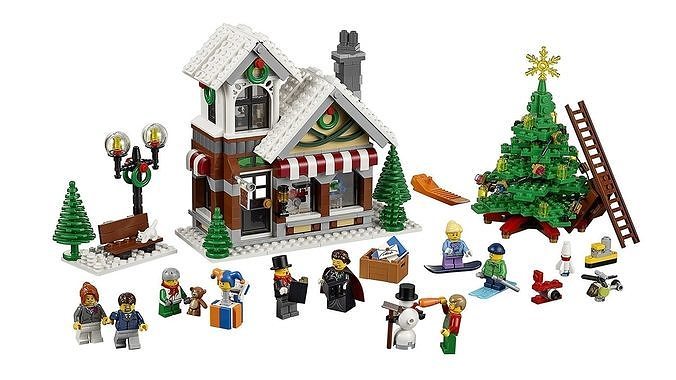 TwindBricks3D - 10199 Winter Toy Shop 3D print model