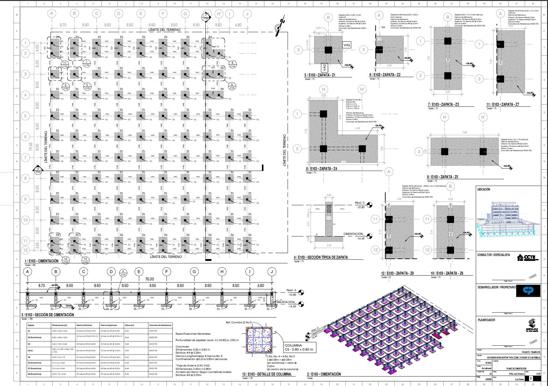 Modern Corporate Office Building - Detailed Revit Model 3D model_20