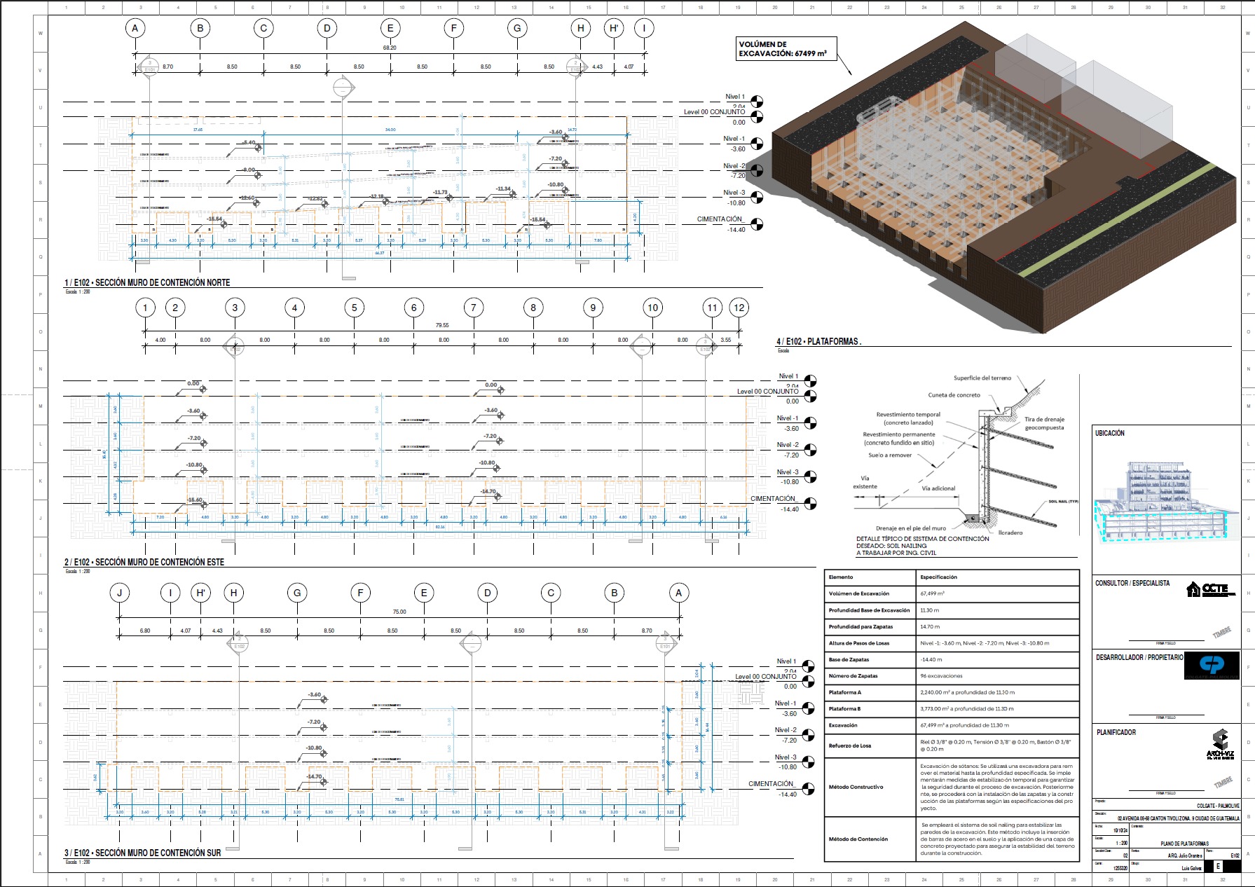 Modern Corporate Office Building - Detailed Revit Model 3D model_21