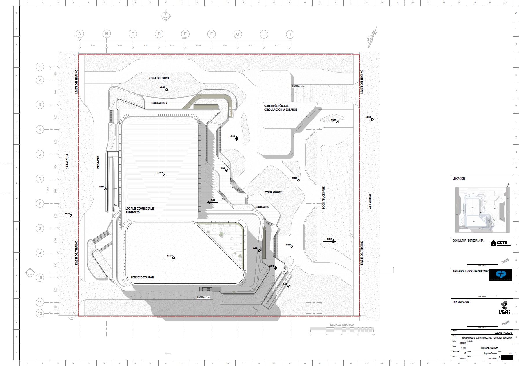 Modern Corporate Office Building - Detailed Revit Model 3D model_27
