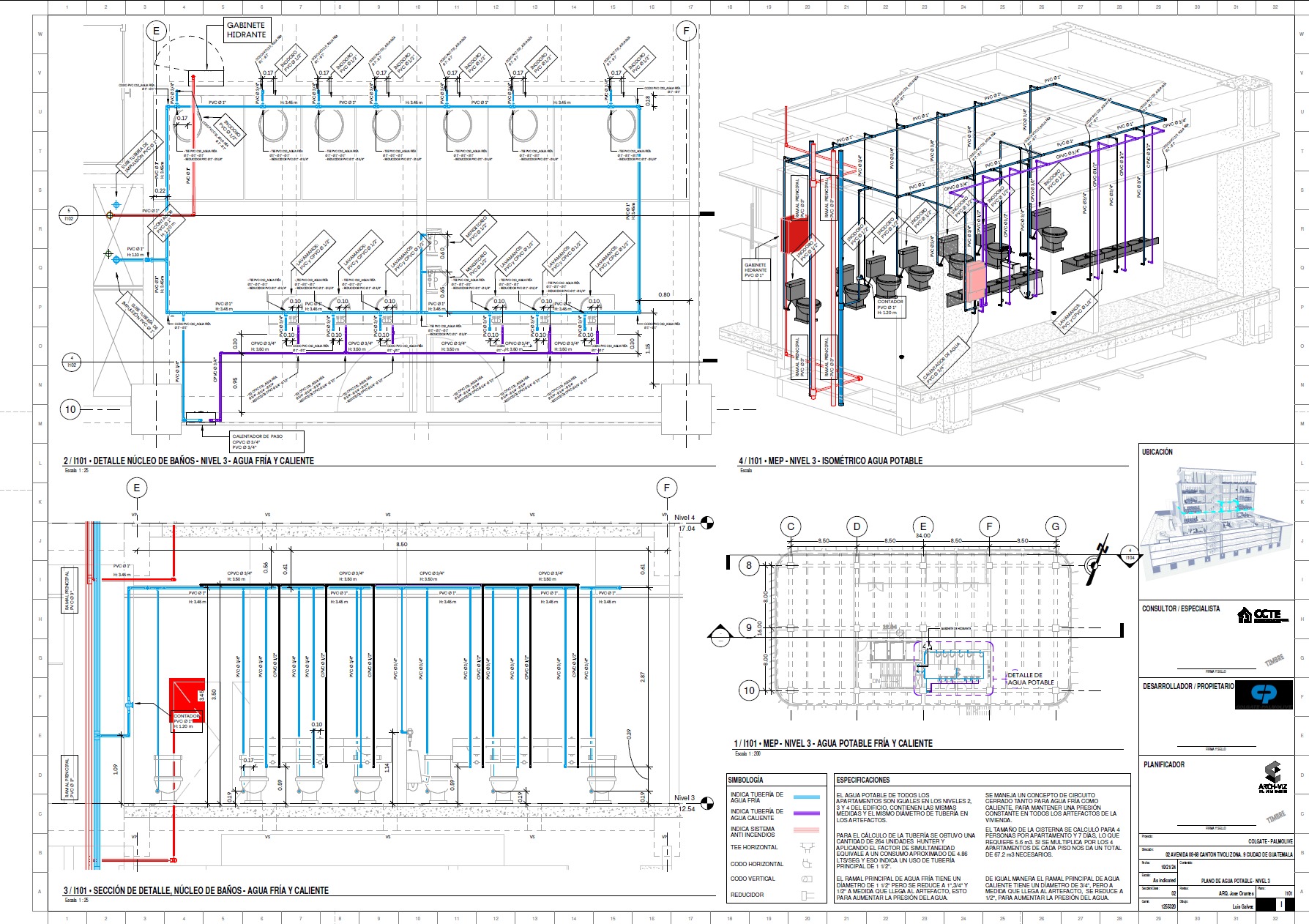 Modern Corporate Office Building - Detailed Revit Model 3D model_23