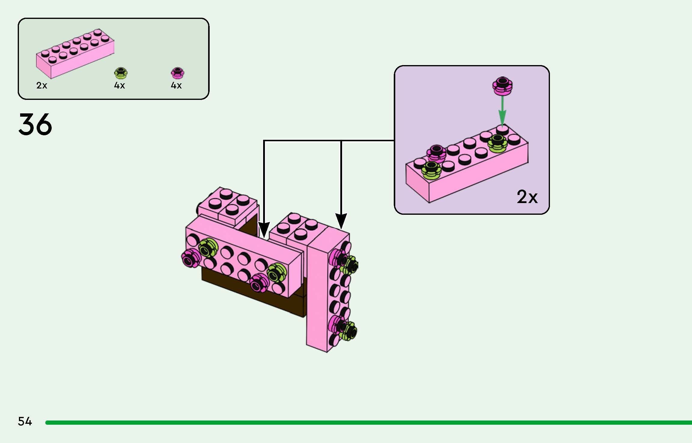 TwindBricks3D - 21260 The Cherry Blossom-Garden 3D print model_11