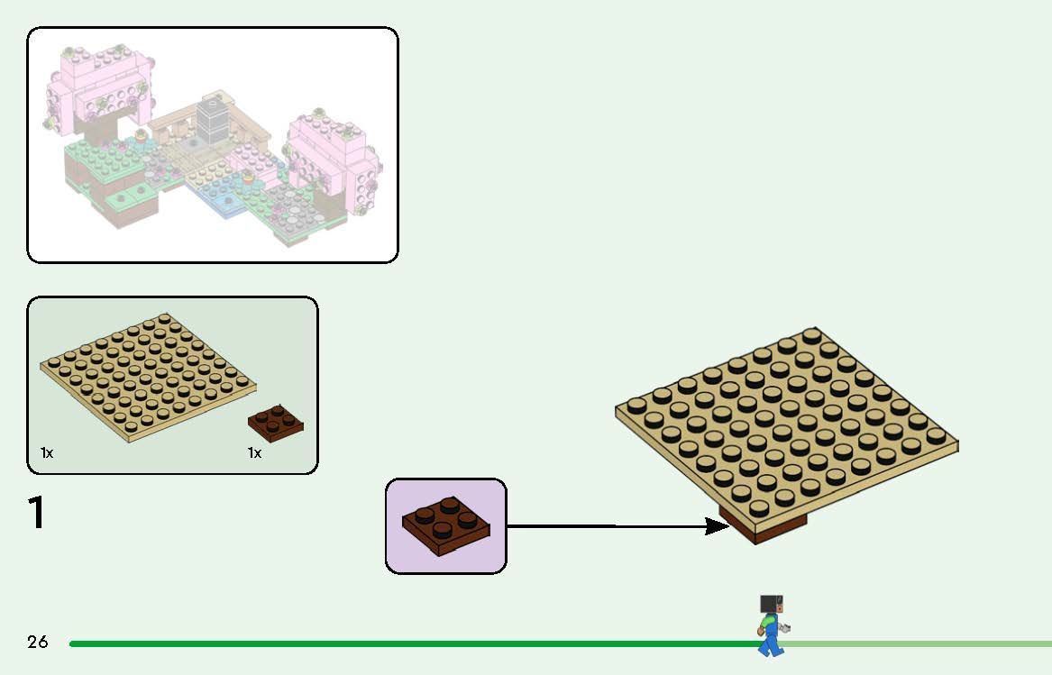 TwindBricks3D - 21260 The Cherry Blossom-Garden 3D print model_26