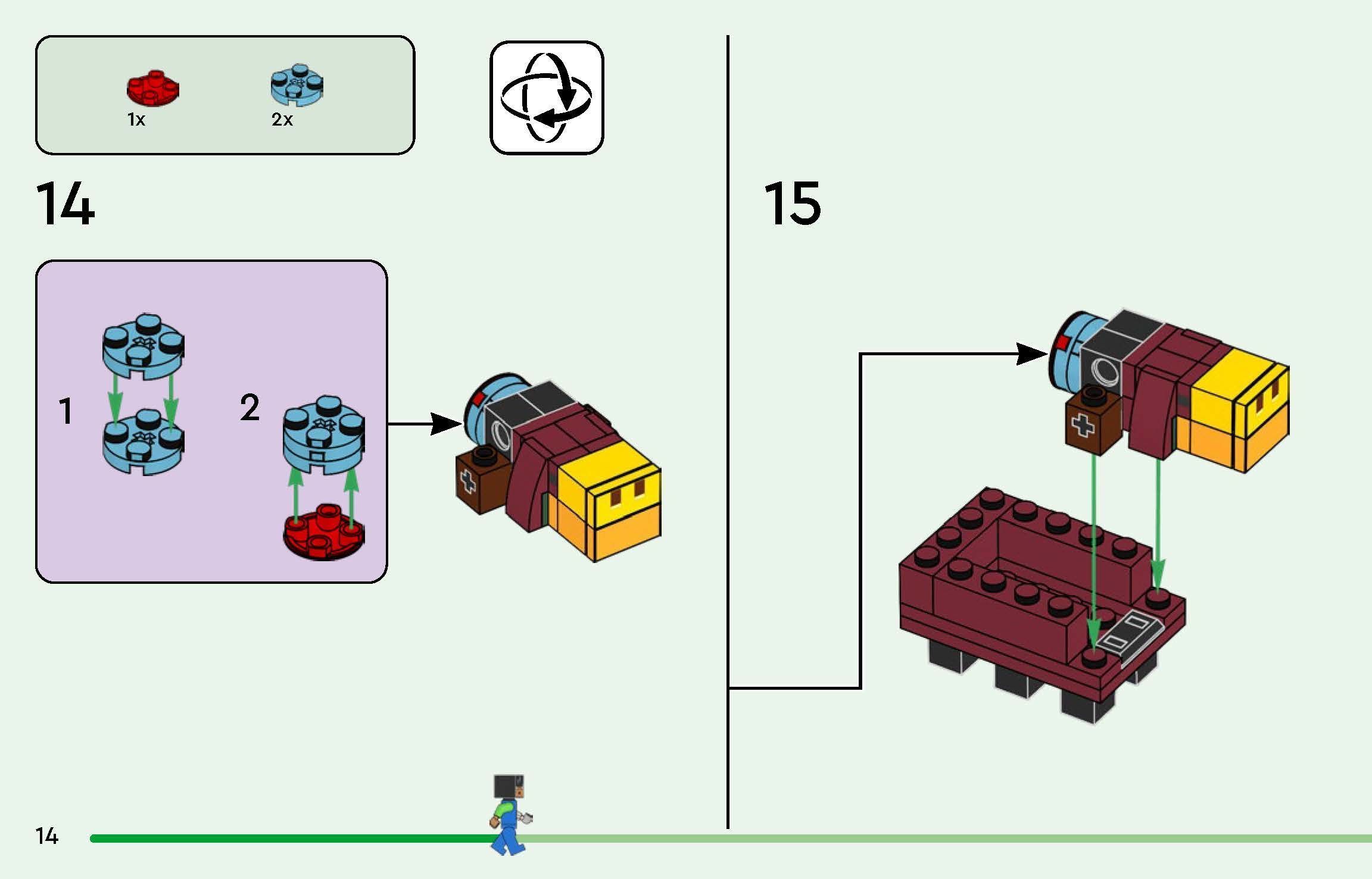 TwindBricks3D - 21260 The Cherry Blossom-Garden 3D print model_10