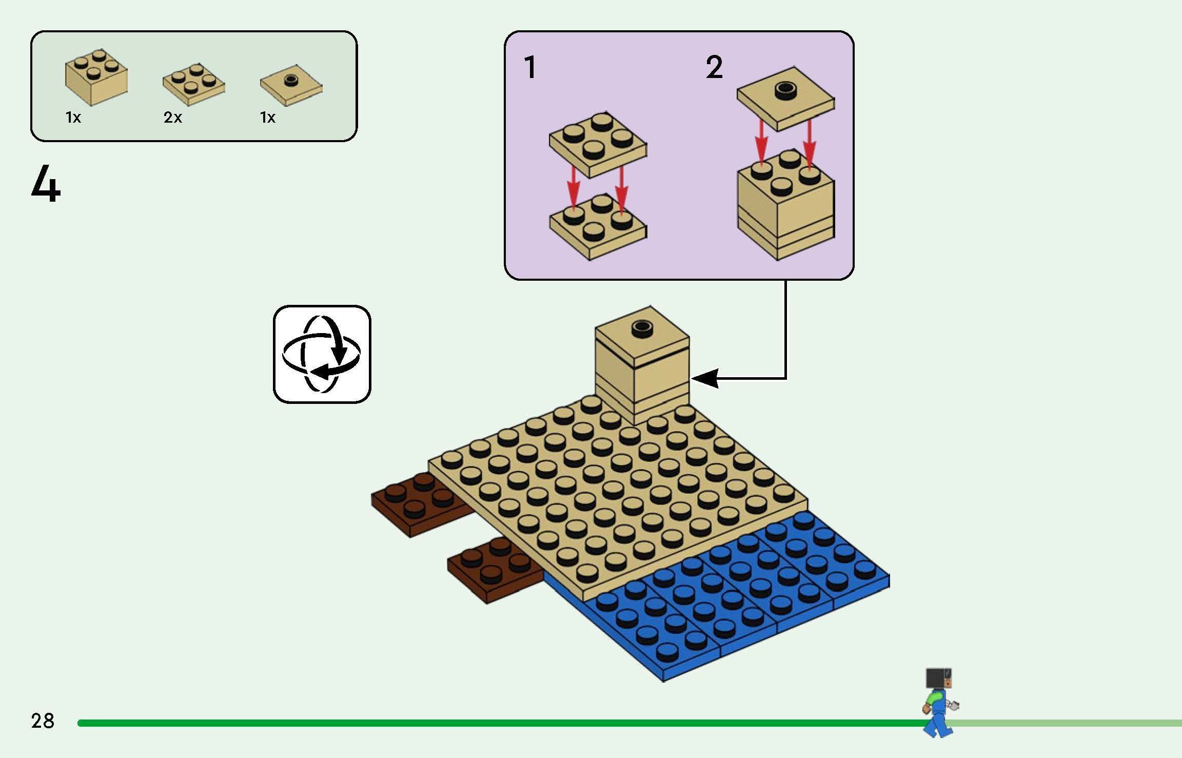 TwindBricks3D - 21260 The Cherry Blossom-Garden 3D print model_29