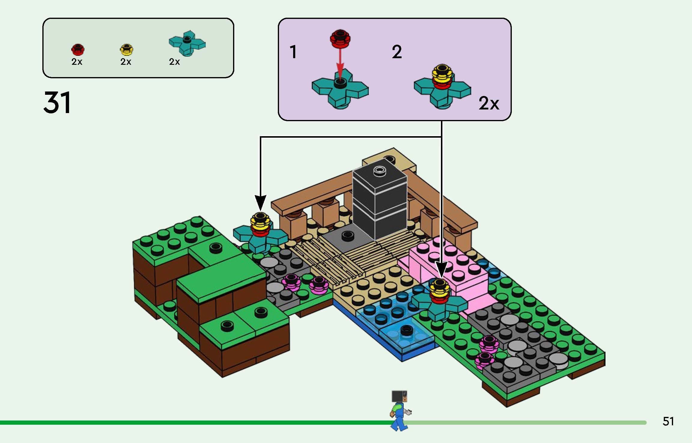TwindBricks3D - 21260 The Cherry Blossom-Garden 3D print model_51