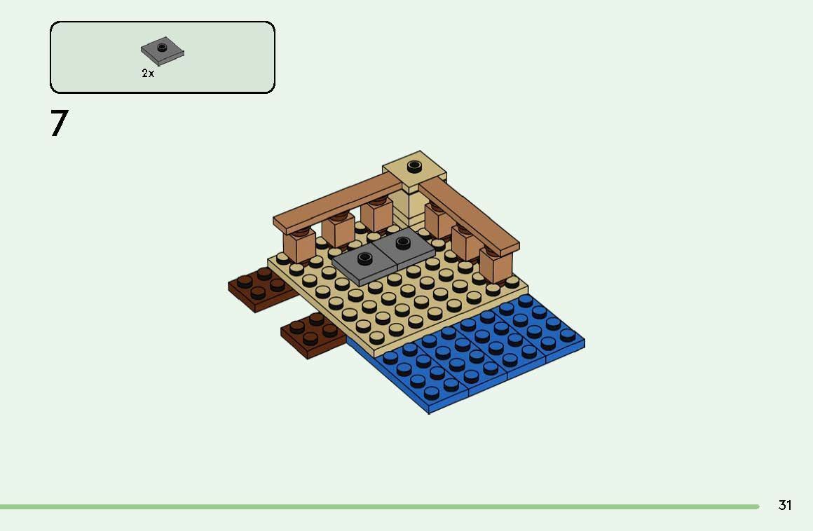 TwindBricks3D - 21260 The Cherry Blossom-Garden 3D print model_33