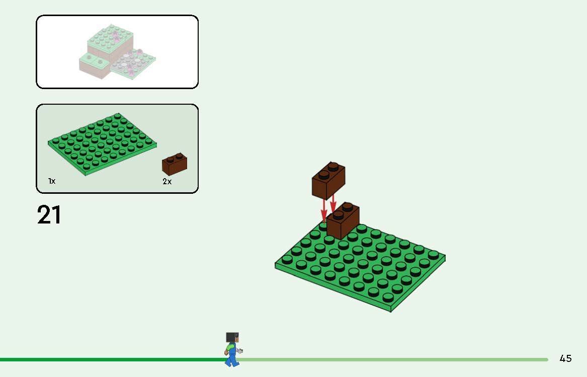 TwindBricks3D - 21260 The Cherry Blossom-Garden 3D print model_45