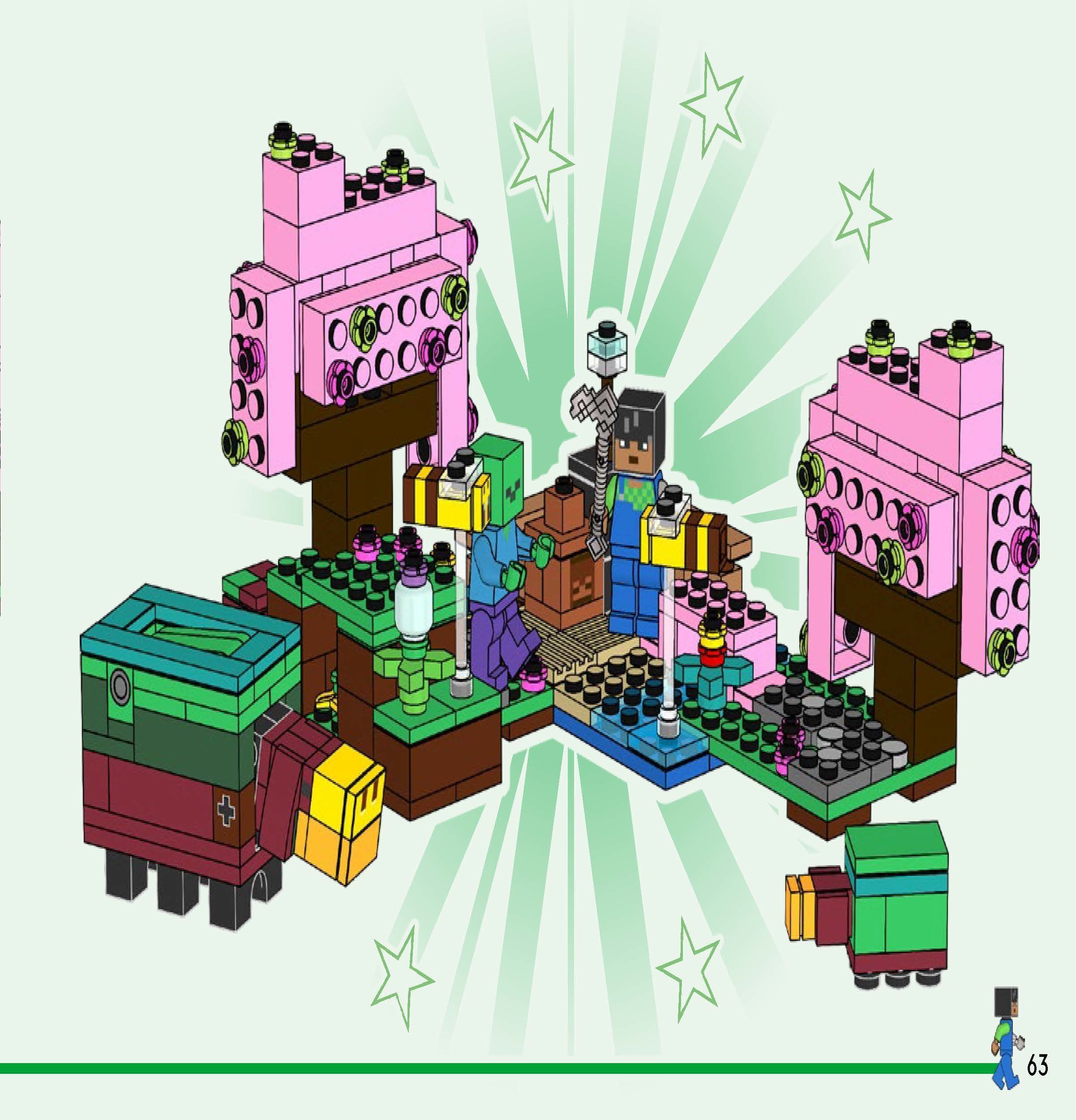 TwindBricks3D - 21260 The Cherry Blossom-Garden 3D print model_62