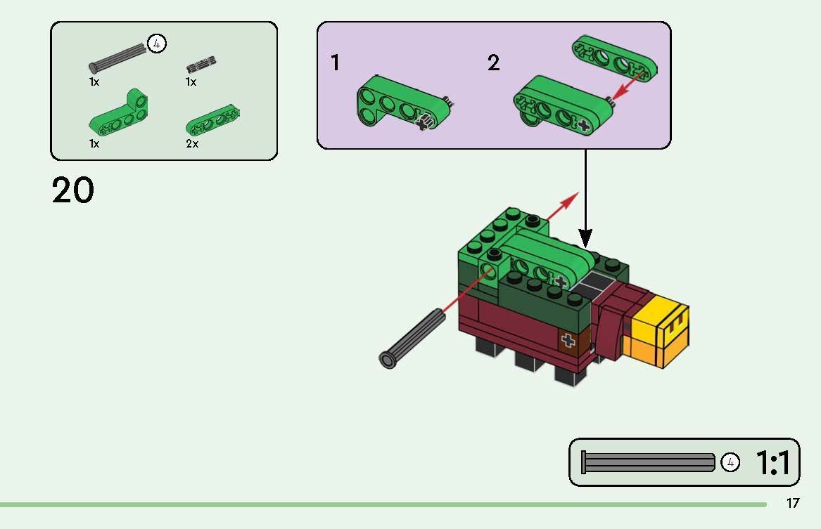 TwindBricks3D - 21260 The Cherry Blossom-Garden 3D print model_21
