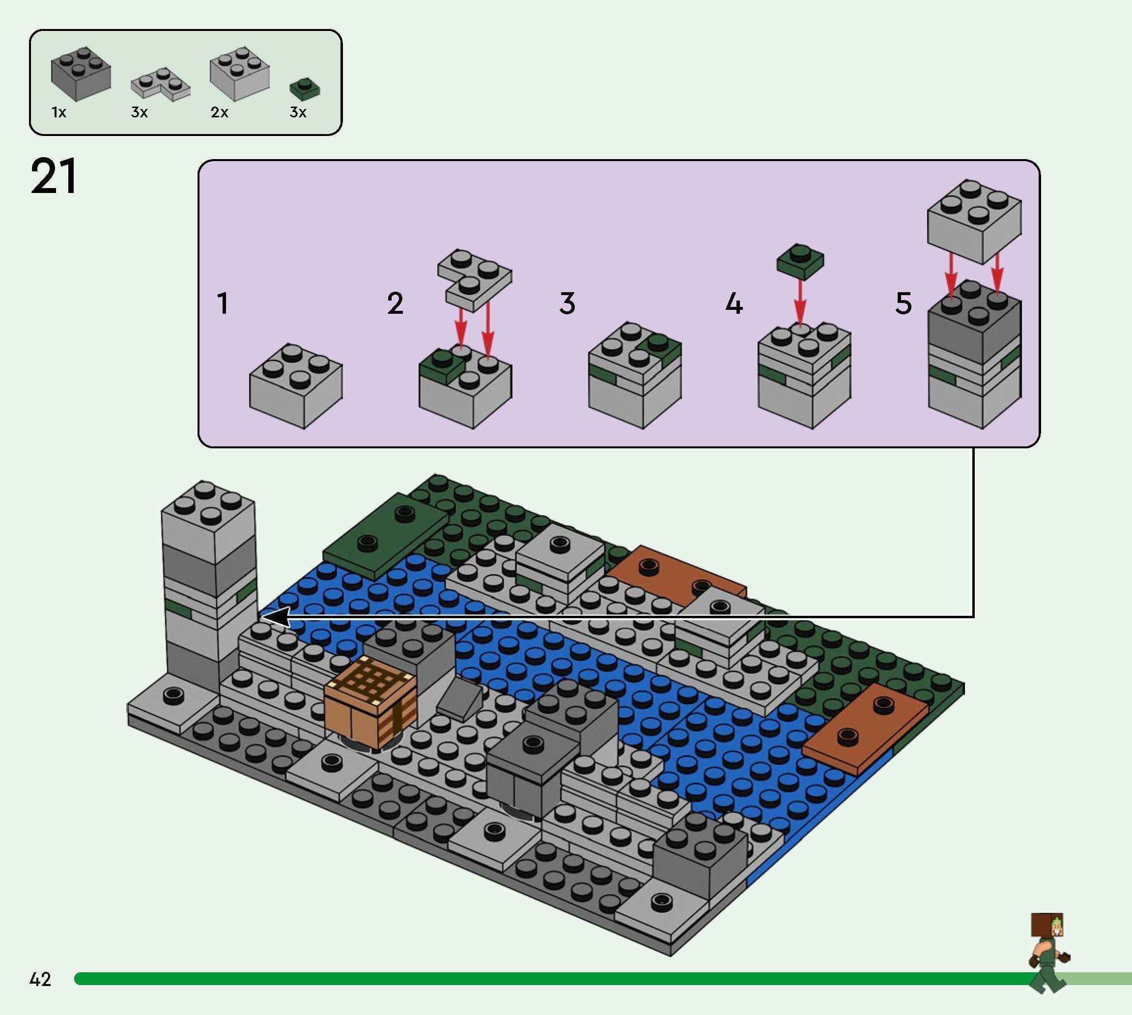 TwindBricks3D - 21261 The Wolf Stronghold 3D print model_41