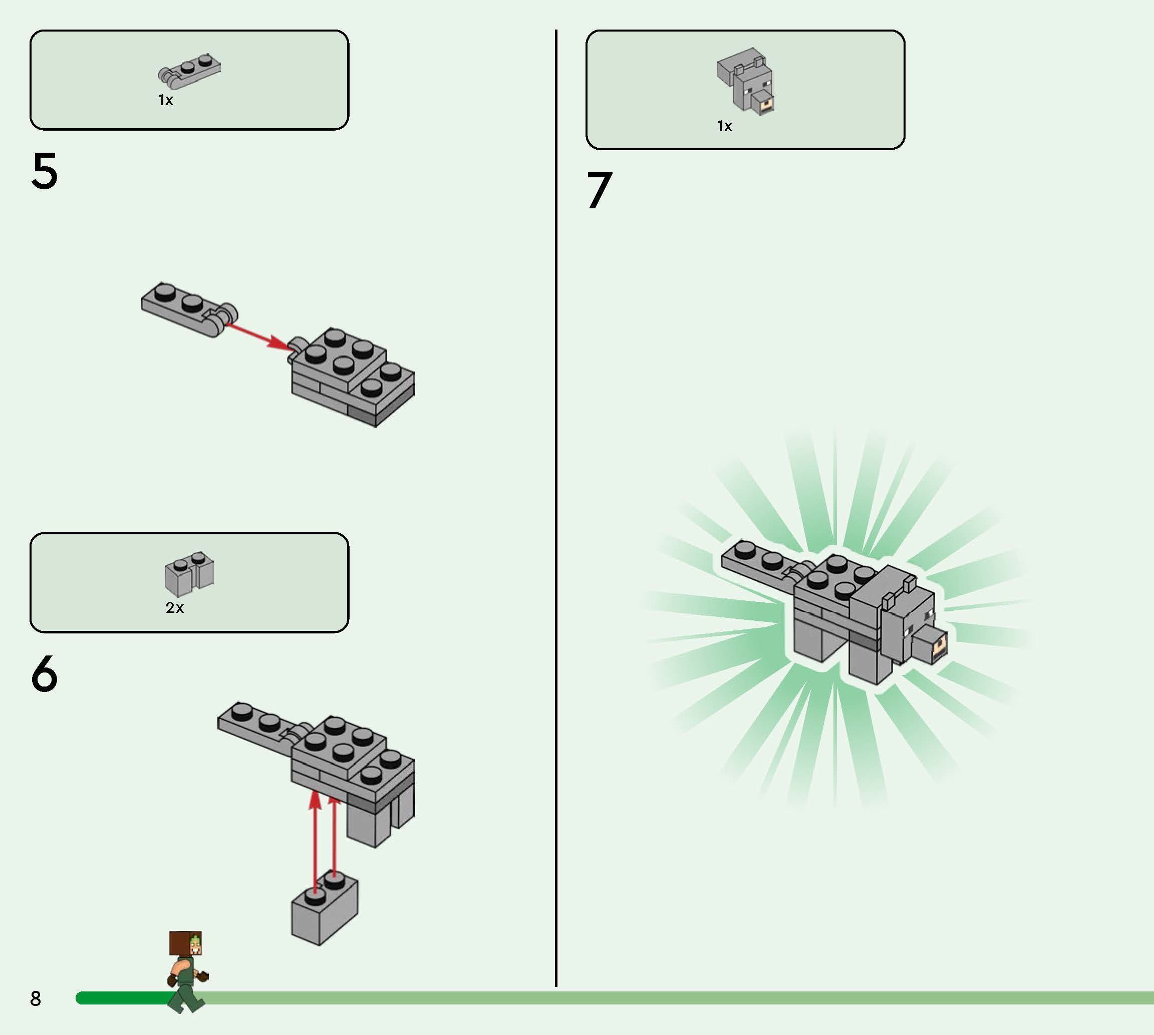 TwindBricks3D - 21261 The Wolf Stronghold 3D print model_7