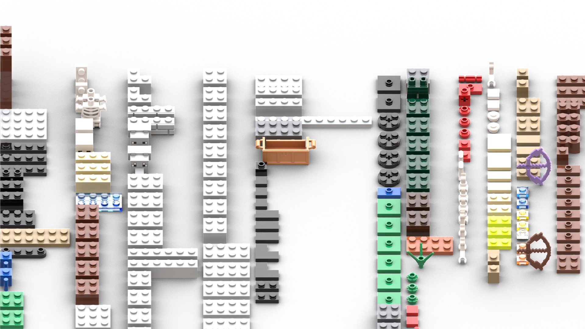 TwindBricks3D - 21261 The Wolf Stronghold 3D print model_1