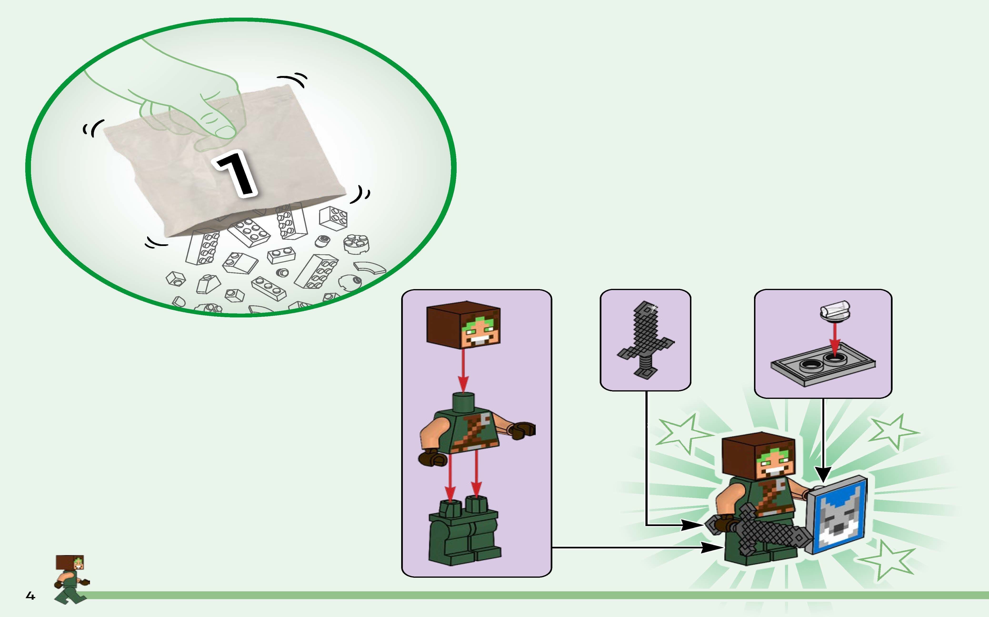 TwindBricks3D - 21261 The Wolf Stronghold 3D print model_3
