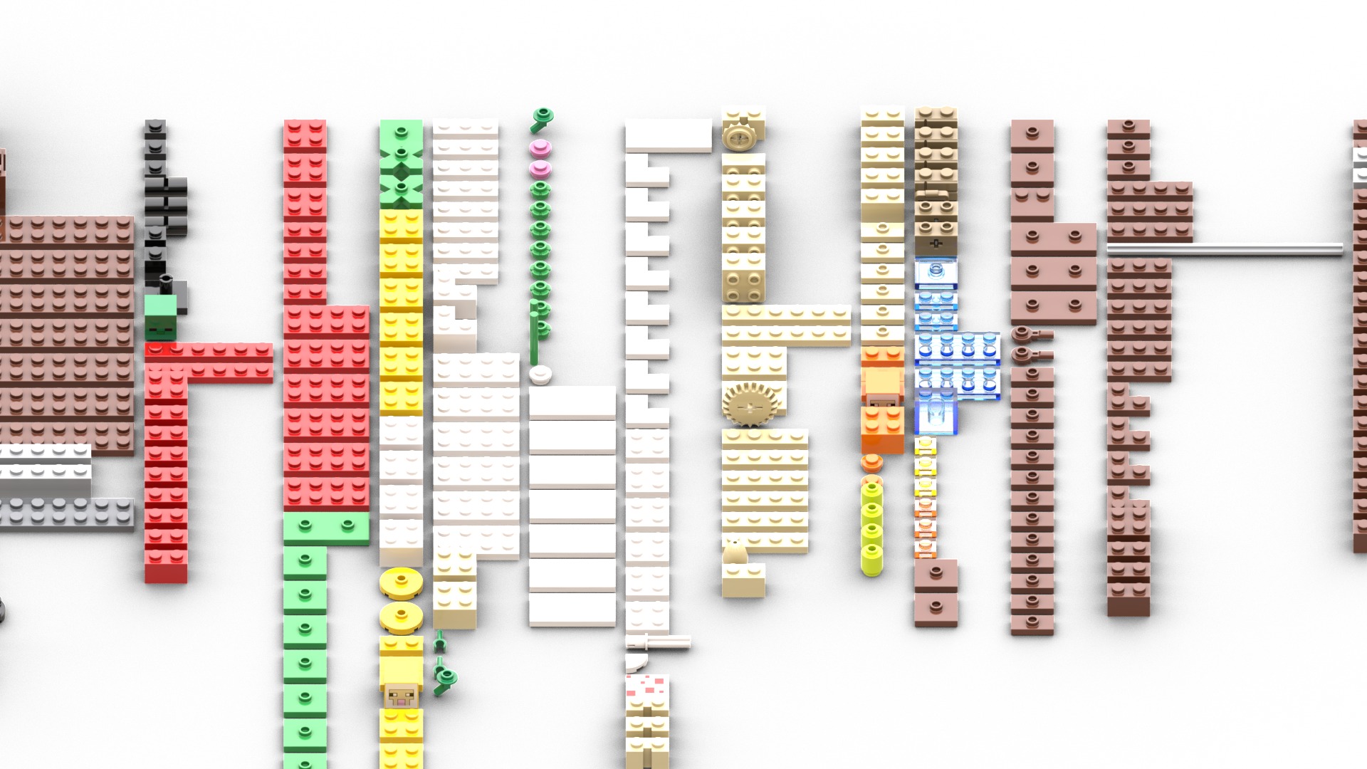 TwindBricks3D - 21262 The Windmill Farm 3D print model_1