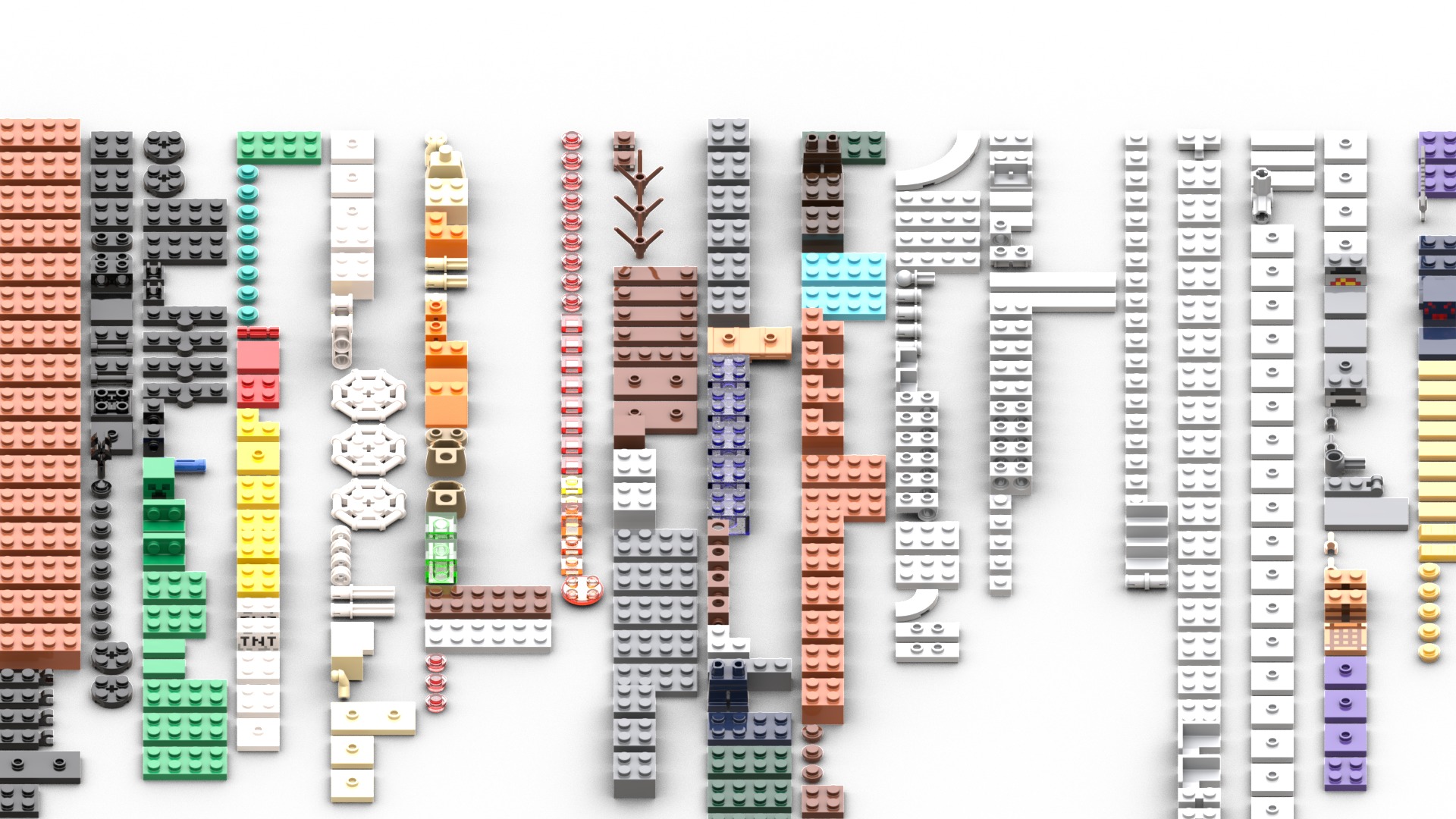 TwindBricks3D - 21263 The Badlands Mineshaft 3D print model_1